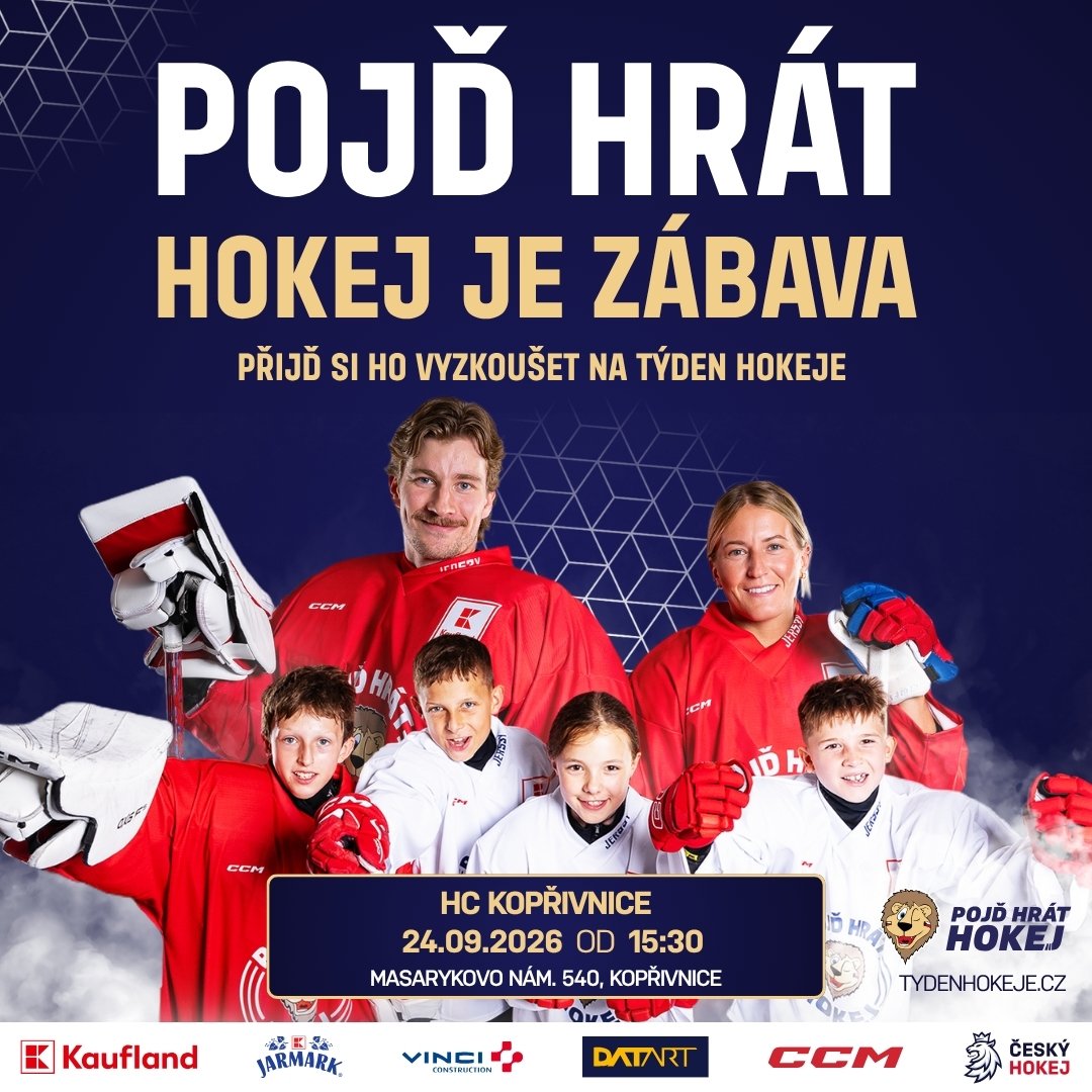 Blíží se další ročník Pojď hrát hokej