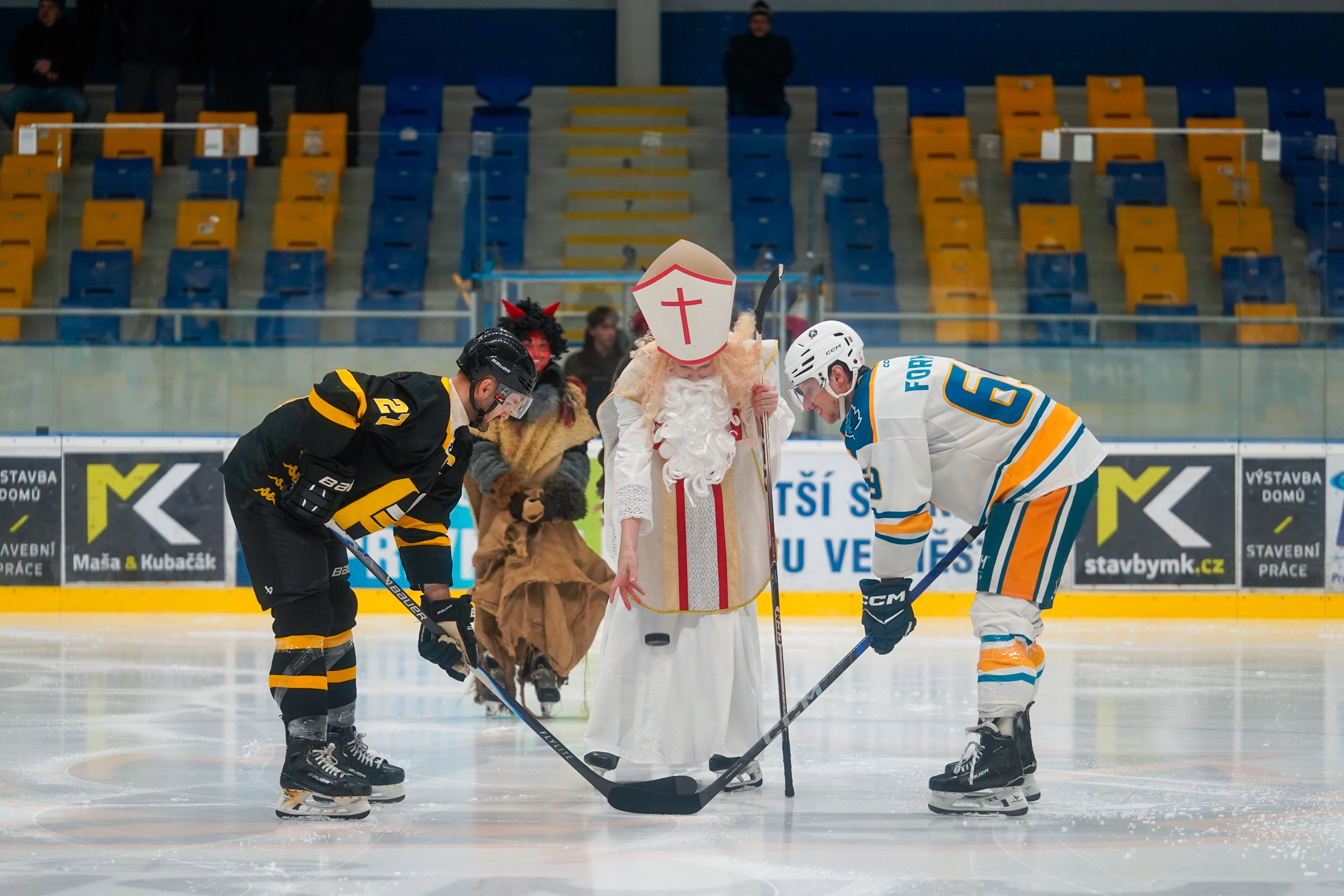 Mikulášský zápas byl napínavý až do konce